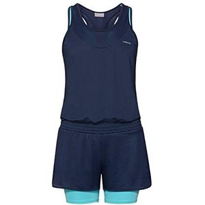 HEAD MATCH Romper W Dresses, donkerblauw/aqua, L