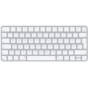 Apple Magic Keyboard met Touch ID: Bluetooth, oplaadbaar. Werkt met andere Mac-computers met Apple silicon; Zweeds, Witte Toetsen