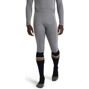 FALKE Heren Broek van Onderlaag Wool-Tech Trend 3/4 M TI Wol Functioneel Material Sneldrogend 1 Stuk, Grijs (Grey-Heather 3757), M