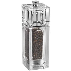 Cole & Mason Acrylic Pepper Mill Cube 14,5cm