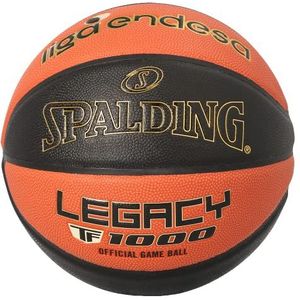 Spalding 77187Z basketballen zwart/oranje 7
