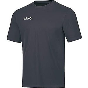 Jako Heren T-shirt Base, lichtgrijs gemêleerd, XXL, 6165