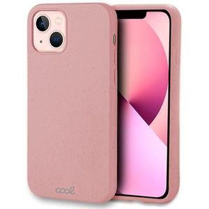 Cool beschermhoes voor iPhone 13 Eco biologisch afbreekbaar, roze