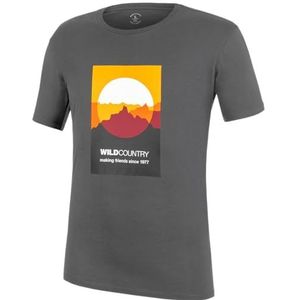 Wild Country Heren Heritage T-shirt, Onyx, S