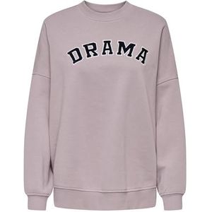 ONLY Onlkaitlyn L/S Velour O-hals SWT, ijspaars, XS dames, IJspaars., XS