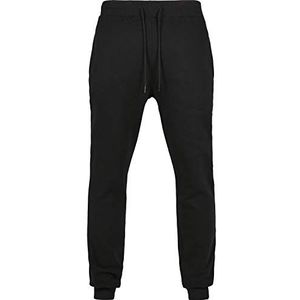 Urban Classics Heren joggingbroek van biologisch katoen Organic Basic sweatpants, sportbroek voor mannen in vele kleuren, maten S - 5XL, zwart, XXL