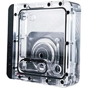 Stealkey Customs UNI 120 - Distroplaat - Acryl - Reservoirs voor Waterkoeling