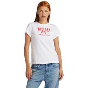 G-STAR RAW Calligraphy Graphic, wit (White D24498-d511-110), L