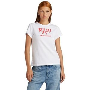 G-STAR RAW Calligraphy Graphic, wit (White D24498-d511-110), S