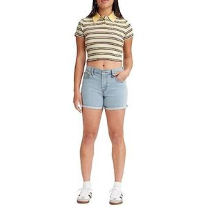Levi's Midden lengte korte update dames, Med Indigo - Worn in, 23