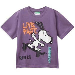 United Colors of Benetton T-shirt, Paars, 5 jaar