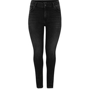 LTB - Love to be Plussize Dames Maren Slim Jeans, grijs (Anlie Wash 51287), 52W x 32L