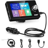 Auto DAB/DAB+ Radio Adapter - Draagbare Digitale Radio - 2,8 Inch Kleurrijk Display - Bluetooth FM-zender
