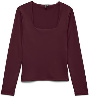 Vmmillion - Top - Lange Mouwen - Regular Fit - Vierkante Hals