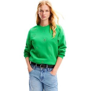 Desigual Joyta Sweater voor dames, groen, S