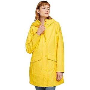 TOM TAILOR Dames Licht gecoate regenjas 1024461, 26775 - Bali Yellow, 3XL