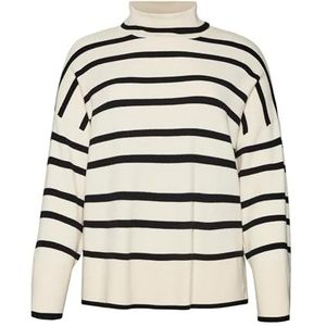 Vero Moda - VMSABA LS ROLLNECK BLOUSE GA NOOS CUR - Coltrui - Zwart - Lange Mouwen
