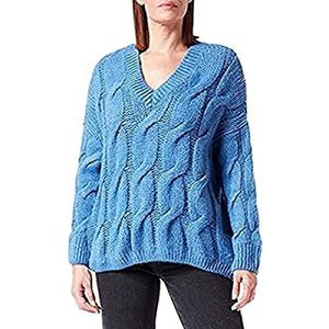Mavi Sweatshirt met V-hals voor dames, regatta, XS