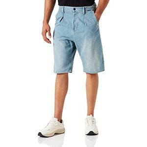 G-STAR RAW Heren Worker Chino Relaxed Shorts, Blauw (Vintage Hawaiian Ocean C966-C949), 31W