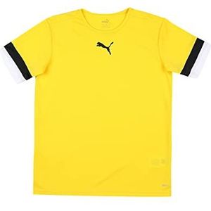 PUMA Teamrise Jersey Jr 704938-07 Cyber Yellow-P T-shirt, maat 164