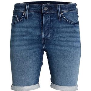 JACK & JONES Heren Jeans Shorts Regular Fit Jeans Shorts, Denim Blauw, XS