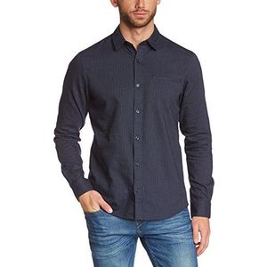 Calvin Klein Jeans Washington vrijetijdshemd voor heren, regular fit, blauw (Night Sky-pt 402), XL