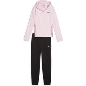 PUMA - Hooded Sweat Suit TR cl G, trainingspak meisjes, Whisp Of Pink, 673586
