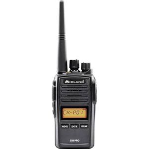 Midland G18 PRO NC - Walkietalkie - Bereik tot 12 km - 1600 mAh Lithiumbatterij