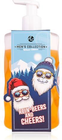 Accentra - 2-in-1 - Handzeep - 720 ml - Bierpul-look - HERENCOLLECTIE WINTEREDITIE