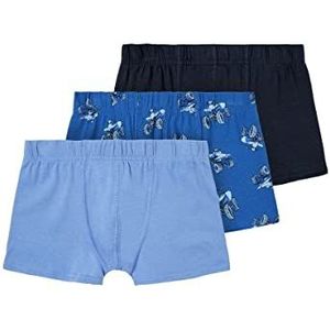 NAME IT Boxershorts voor jongens, blauw (nautical blue), 110 cm