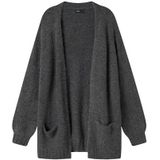 Cardigan - Lange Gebreid Vest - Zacht - V-hals - Voorzakken