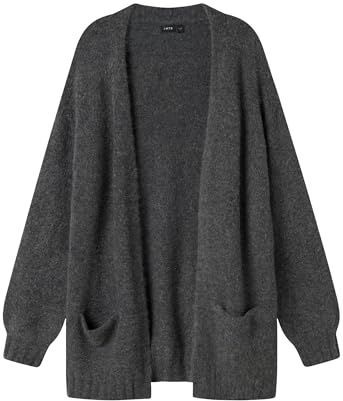 Cardigan - Lange Gebreid Vest - Zacht - V-hals - Voorzakken