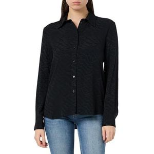 Pinko SmORZARE Jacquard DISE Shirt, Z99_Zwart Sedan, 34 NL