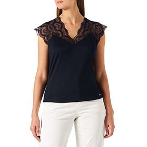 Morgan T-shirt voor dames, marineblauw, L