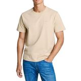 Pepe Jeans Heren Connor, T-shirt, bruin, XXL, Bruin (Beton Beige), XXL