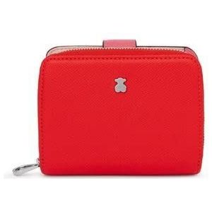 Tous S. New Dubai SAF Tri-Red, reisaccessoires voor dames, 10 x 12,5 x 3,5 cm, Tri-rood