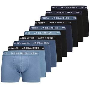 JACK & JONES Boxershorts voor heren, Vintage Indigo/Pack: Coronet Blue - Navy Blazer - Zwart, XXL