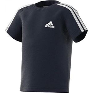 adidas Ib 3s T-shirt voor jongens, Legend Ink/Wit, 3-6 maanden