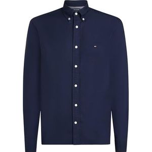 TOMMY HILFIGER - Oxford Hemd - Blauw - Katoen