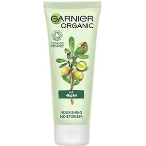 Garnier Crème, met Aloë Vera & Arganolie, natuurlijke cosmetica, Argan-rijke vochtverzorging, Garnier Bio, 1 x 50 ml