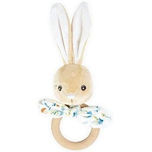 Kaloo - Fripons - Justin The Rabbit Teething Ring - Early Years Toy - Teething Ring - 15 cm from Birth Onwards - K969999