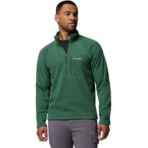 Columbia Heren Fast Trek 3 Half Zip Fleece, Fleece Pull Over, Rain Forest, L