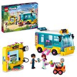 LEGO 41759 Friends Heartlake City Bus Speelgoed voor Meisjes en Jongens, Mini Poppetjes Voertuig Vriendschap Speelset met Paisley, Kerstcadeau voor 7+ Jaar Oude Kinderen (Amazon Exclusive Set)