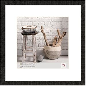 walther design fotolijst zwart 50 x 50 cm Home Houten Fotolijst HO550B