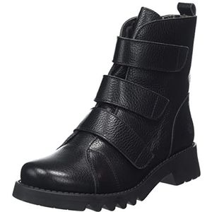 Fly London Rach790fly Combat Boot voor dames, Zwart, 41 EU