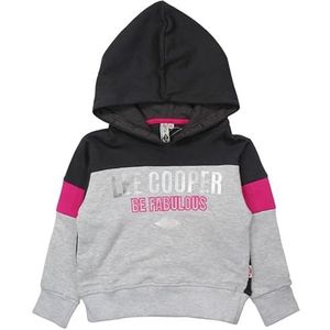 Lee Cooper Sweatshirt voor meisjes, Grijs, 6 Jaren