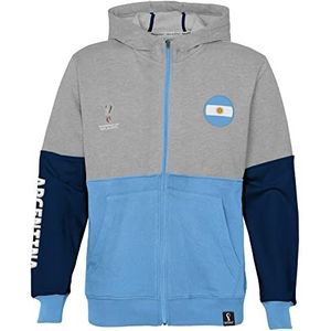 FIFA Jongens Official World Cup 2022 Side Panel Hoodie, Youth, Argentina, Age 13-15 Capuchontrui, Blauw, Extra Large