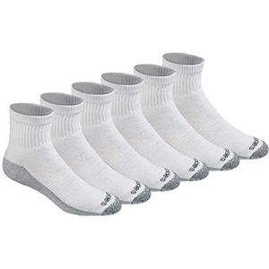 Dickies Casual sokken voor heren, wit (6 paar), 10-13