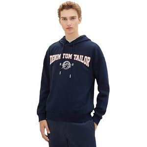 TOM TAILOR Denim Sweatshirt voor heren, 10668 - Sky Captain Blue, S