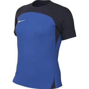 Nike Dames Short Sleeve Top W Nk Df Strke Iii Jsy Ss, Koningsblauw/Obsidiaan/Obsidiaan/Wit, DR0909-463, XL